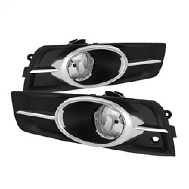 Spyder Chevy Cruze 2011-2014 (does not fit Sport model)OEM Fog Lights w/switch Clear FL-CCRZ2011-C - eliteracefab.com