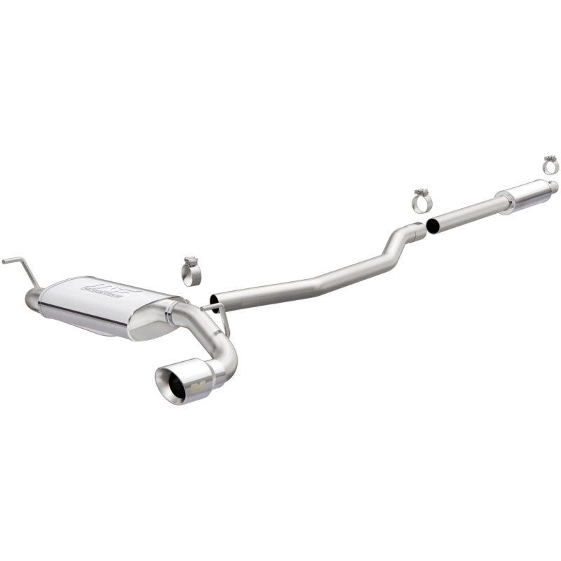 MagnaFlow SYS Cat-Back 15-16 Jeep Renegade Trailhawk 2.4L SS Single Passenger Side Rear Exit Tip - eliteracefab.com