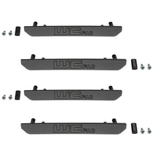 Load image into Gallery viewer, Wehrli 2020+ GMC 2500/3500HD Fender Flare Marker Light Delete Kit w/Logo - Fine Texture Black