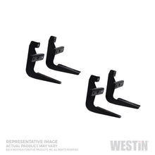 Load image into Gallery viewer, Westin 2015-2018 Ford F-150 SuperCrew Running Board Mount Kit - Black - eliteracefab.com