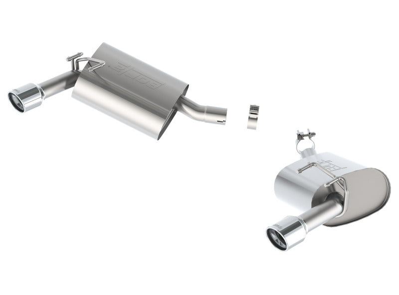 Borla 14-15 Chevy Camaro 3.6L V6 RWD Single Split Rr Exit Touring Exhaust (rear section only) - eliteracefab.com