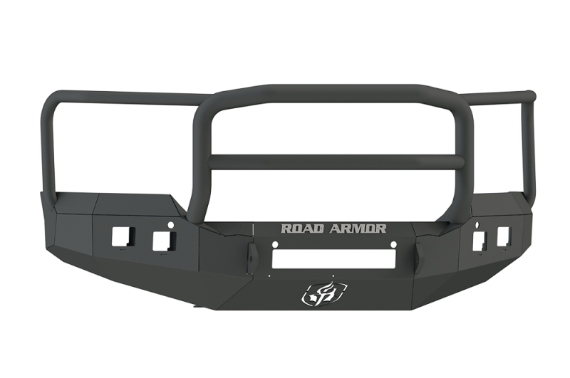 Road Armor 15-19 GMC 2500 Stealth Front Bumper w/Lonestar Guard - Tex Blk Road Armor