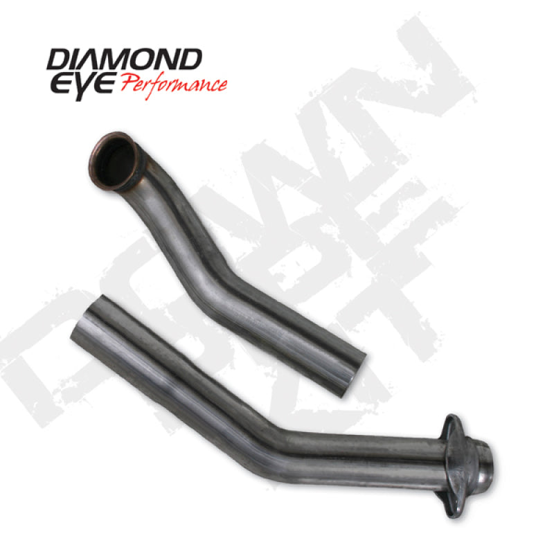 DIAMOND EYE 3" 2 PIECE DOWNPIPE 94-97 7.3L FORD POWERSTROKE SS - eliteracefab.com