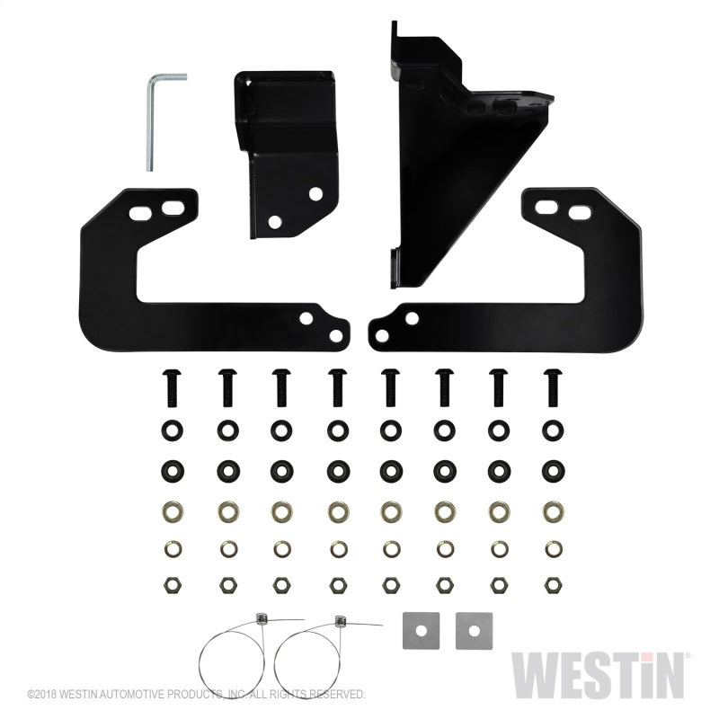 Westin 17-19 Ford F-250/350 w/ Front Camera HDX Grille Guard - Black - eliteracefab.com