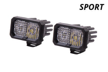 Load image into Gallery viewer, Diode Dynamics Stage Series 2 In LED Pod Sport - White Driving Standard WBL (Pair)