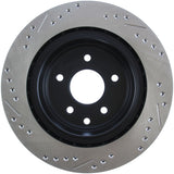 STOPTECH 06-07 350Z / 05-07 G35 / 06-07 G35X SPORTSTOP SLOTTED & DRILLED REAR LEFT ROTOR, 127.42088L