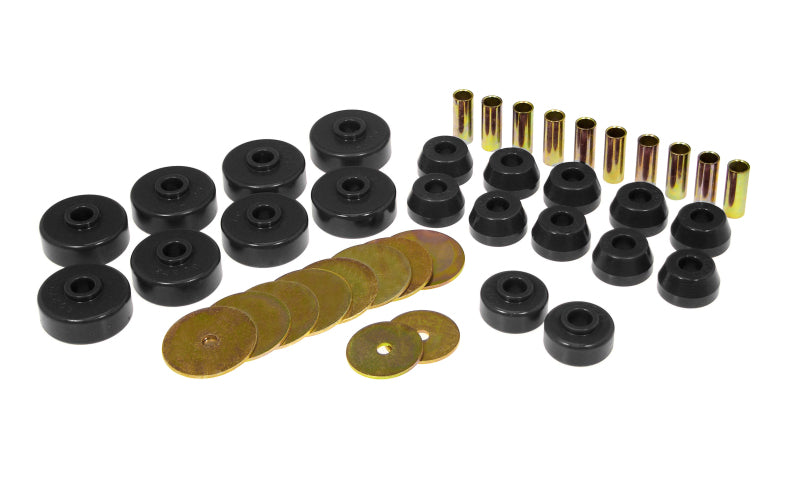 Prothane 84-88 Toyota 4Runner Body Mount Kit - Black - eliteracefab.com