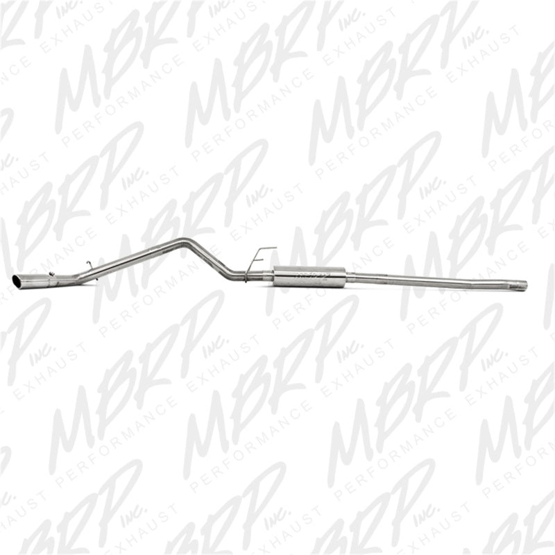 MBRP 06-08 Ram Hemi 1500 Mega Cab 5.7L / 03-13 Ram Hemi 2500/3500 5.7L T409 3in Cat Back Single Side - eliteracefab.com