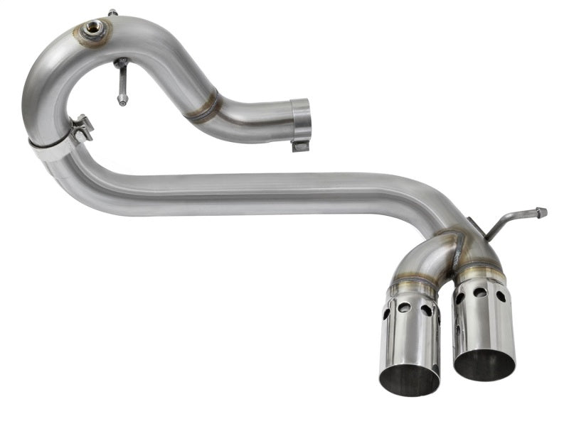 aFe Rebel Series DPF-Back 3in Side Exit SS Exhaust w/ IC Polished Tips 2016 GM Colorado/Canyon 2.8L aFe