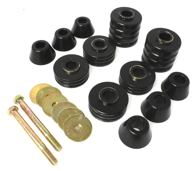 Energy Suspension 73-80 GM C2500/C3500/K1500/K20/K30 Body(cab) Mount Set - eliteracefab.com