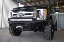 Load image into Gallery viewer, Addictive Desert Designs 17-18 Ford F-250 HoneyBadger Front Bumper w/ Winch Mount