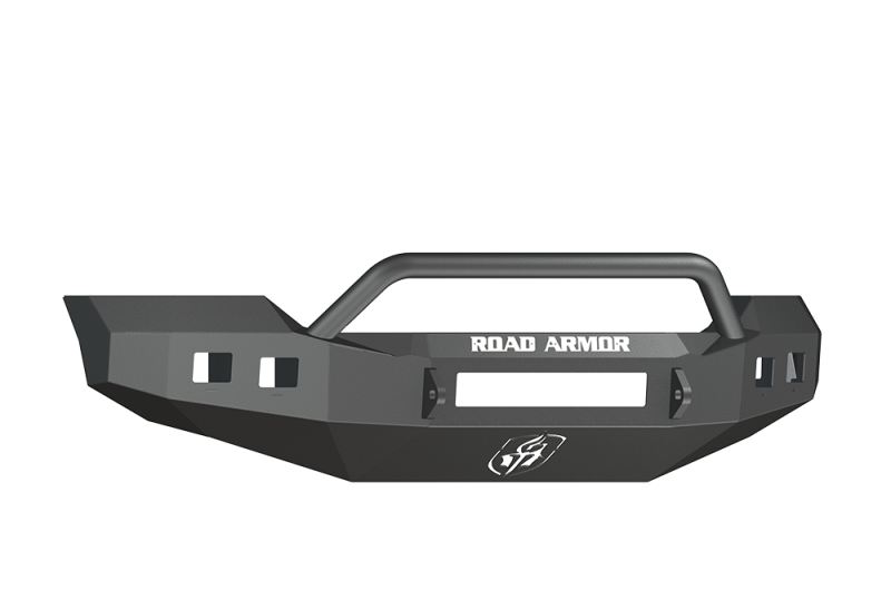 Road Armor 11-16 Ford F-250 Stealth Front Bumper w/Pre-Runner Guard - Tex Blk Road Armor