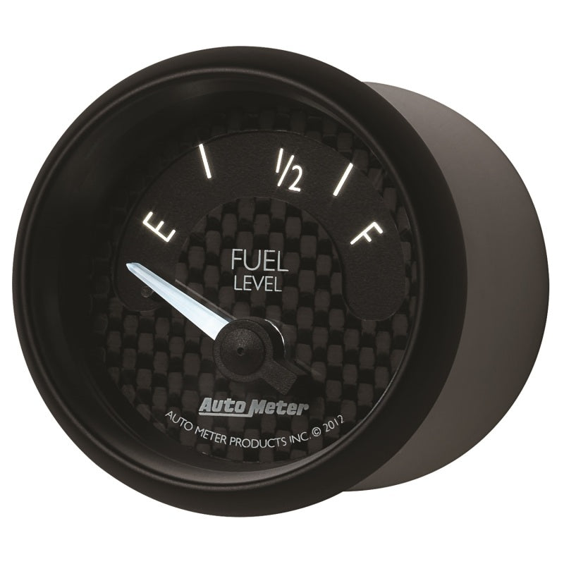 Autometer GT Series 52mm Short Sweep Electronic 73-10 ohms Fuel Level (For most Ford and Chrysler) 8015