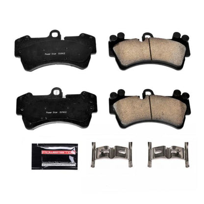 Power Stop 07-15 Audi Q7 Front Z23 Evolution Sport Brake Pads w/Hardware - eliteracefab.com