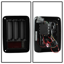 Load image into Gallery viewer, Spyder 07-16 Jeep Wrangler Verison 2 Light Bar LED Tail Lights - Smoke (ALT-YD-JWA07V2-LBLED-BSM) - eliteracefab.com