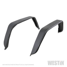 Load image into Gallery viewer, Westin 2020 Jeep Gladiator Tube Fenders - Rear - Textured Black