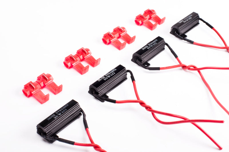 Diode Dynamics LED Resistor Kit Set of 4 Diode Dynamics