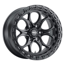 Load image into Gallery viewer, Weld Ledge Six W108 20x9 / 6x139.7 BP / 5 In BS Satin Black Wheel - eliteracefab.com