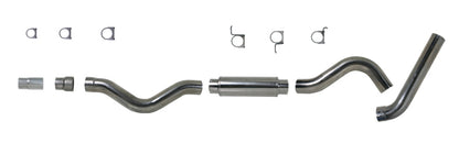 Diamond Eye KIT 5in CB SGL 409 SS: 2006-2007.5 CHEVY/GMC 6.6L DURAMAX 2500/3500 Diamond Eye Performance