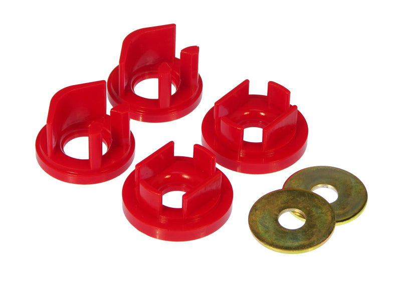 Prothane Subaru Diff Insert Bushings - Red