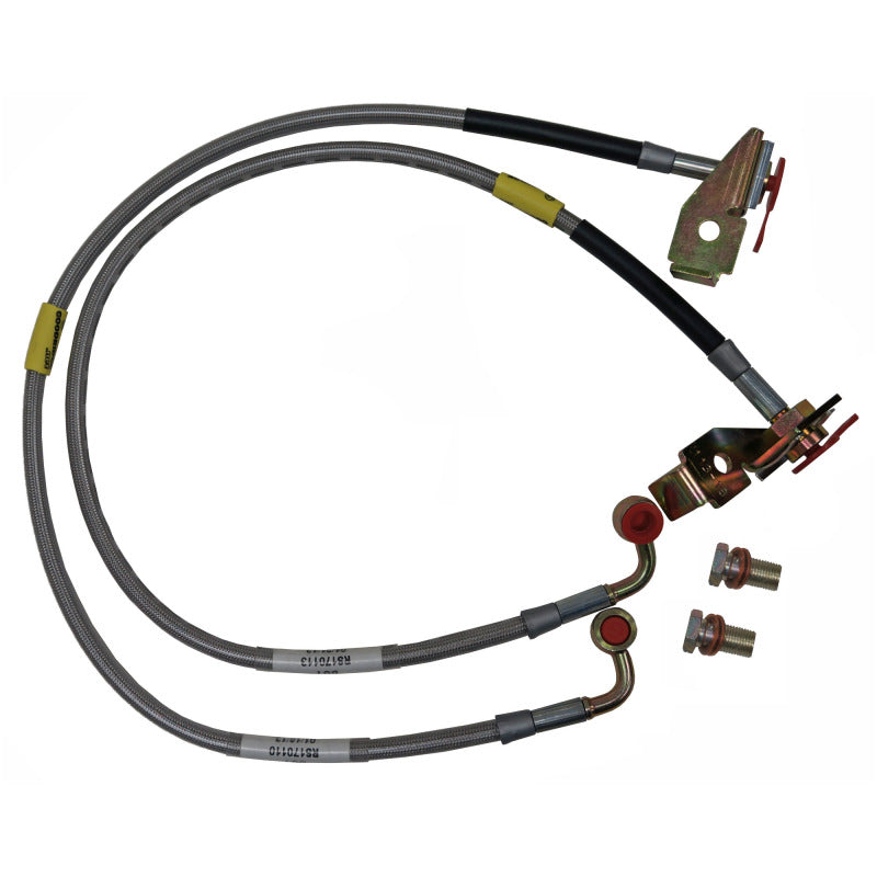 Rancho 07-16 Jeep Wrangler Front Brake Lines Rancho