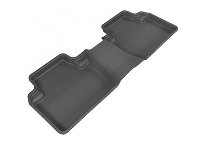 3D MAXpider L1MT01021509 2007-2019 Mitsubishi Outlander Kagu 2nd Row Floormats - Black