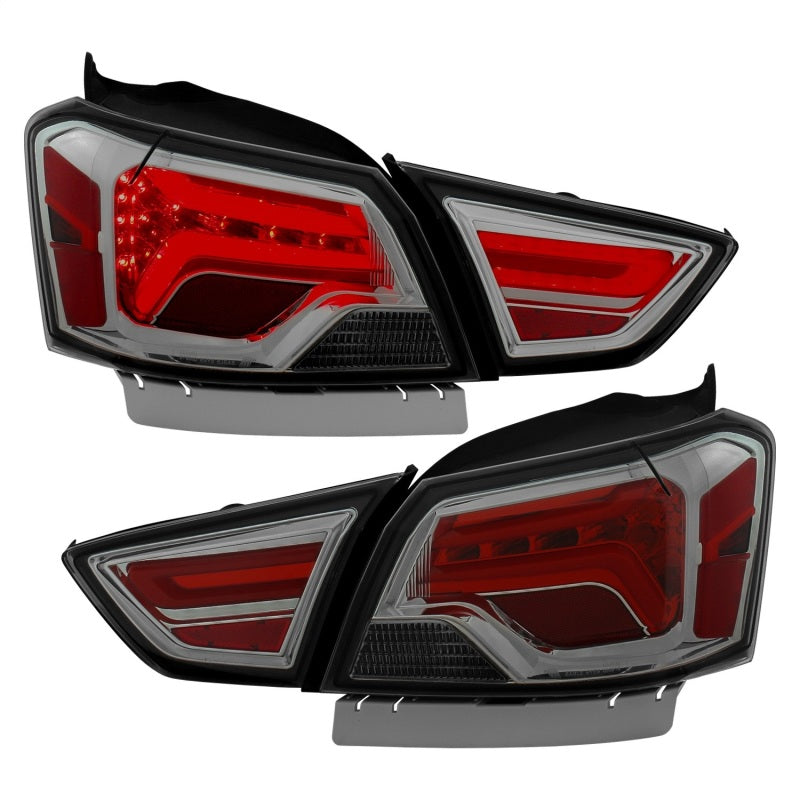 ANZO 14-18 Chevrolet Impala LED Taillights Smoke - eliteracefab.com