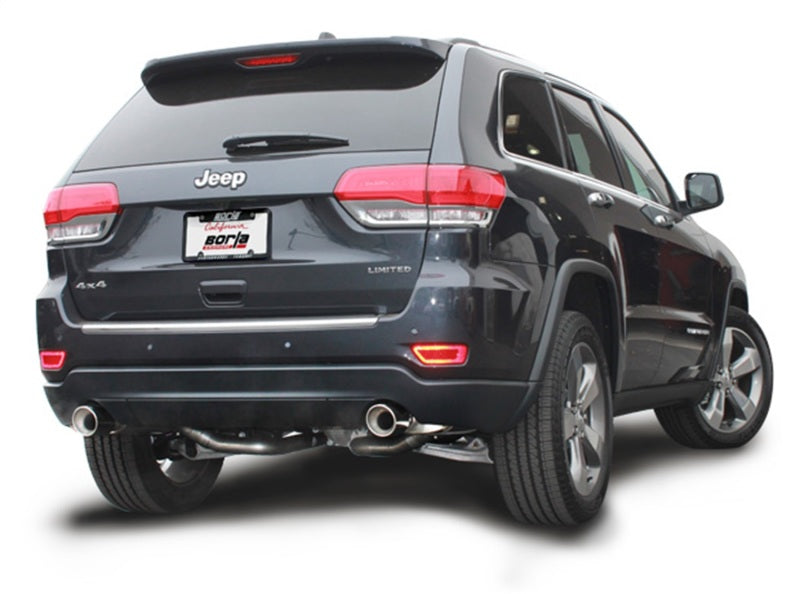 Borla 11-16 Jeep Grand Cherokee Limited/Laredo 5.7L 8cyl 4WD/RWD SS Catback Exhaust - eliteracefab.com