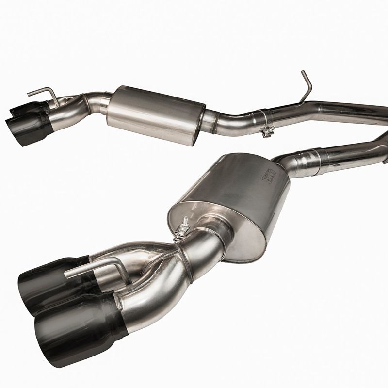 Kooks 16-22 Chevrolet Camaro SS 1 7/8in Headers w/ GREEN Exhaust Kit Black Quad Tips Kooks Headers
