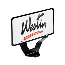 Load image into Gallery viewer, Westin Bull Bar License Plate Relocator - Black - eliteracefab.com