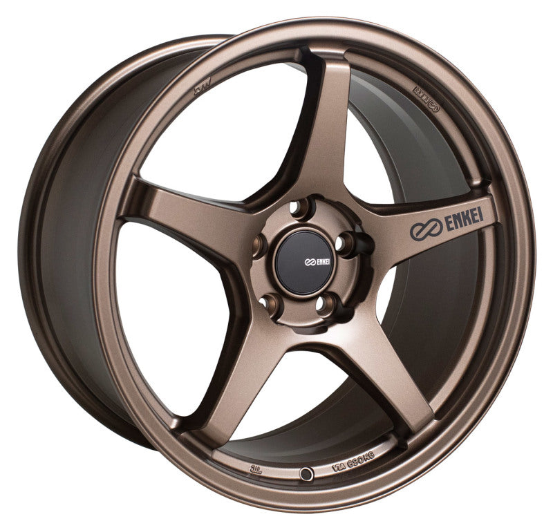 Enkei TS-5 18x9.5 5x120 45mm Offset 73mm Bore Matte Bronze - eliteracefab.com