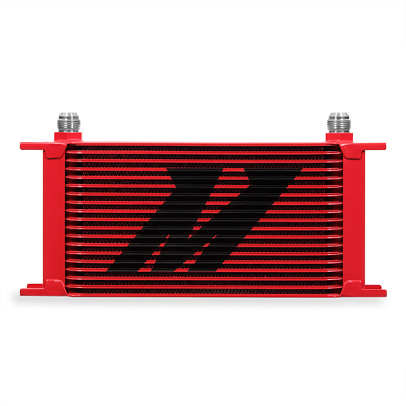 Mishimoto Universal 19 Row Oil Cooler - Red - eliteracefab.com