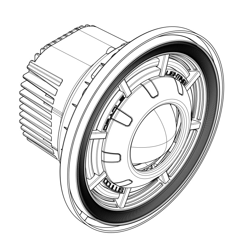 Oracle Oculus 7in Bi-LED Projector Headlights for Jeep Wrangler JK - 6000K - eliteracefab.com