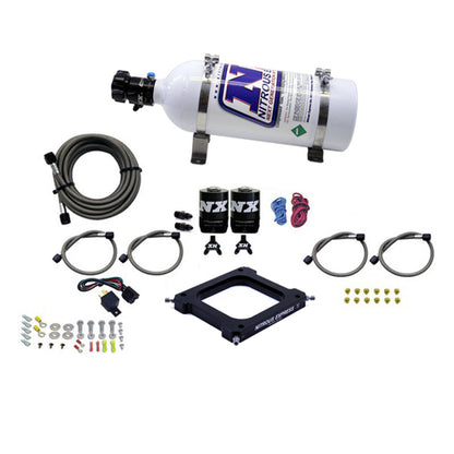 Nitrous Express 4500 Assassin Plate Pro Power Nitrous Kit (100-500HP) w/5lb Bottle