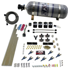 Load image into Gallery viewer, Nitrous Express 8 Cyl Alcohol Nitrous Kit (250-550HP) w/Composite Bottle