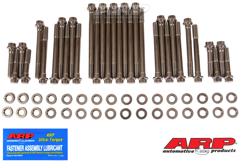 ARP Big Block Chevy With Brodix Aluminum Heads 12pt Head Bolt Kit - Stainless Steel ARP