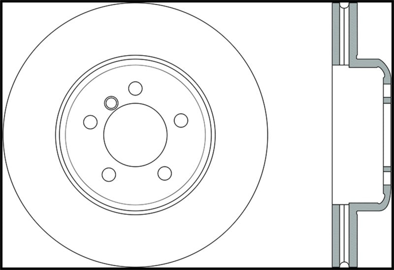 StopTech Sport 14-15 BMW 435i Right Front Slotted Brake Rotor - eliteracefab.com