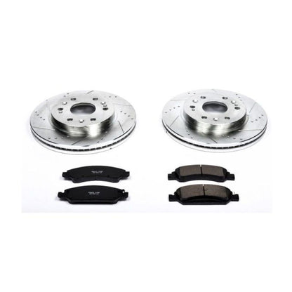 Power Stop 08-19 Cadillac Escalade Front Z23 Evolution Sport Brake Kit - eliteracefab.com