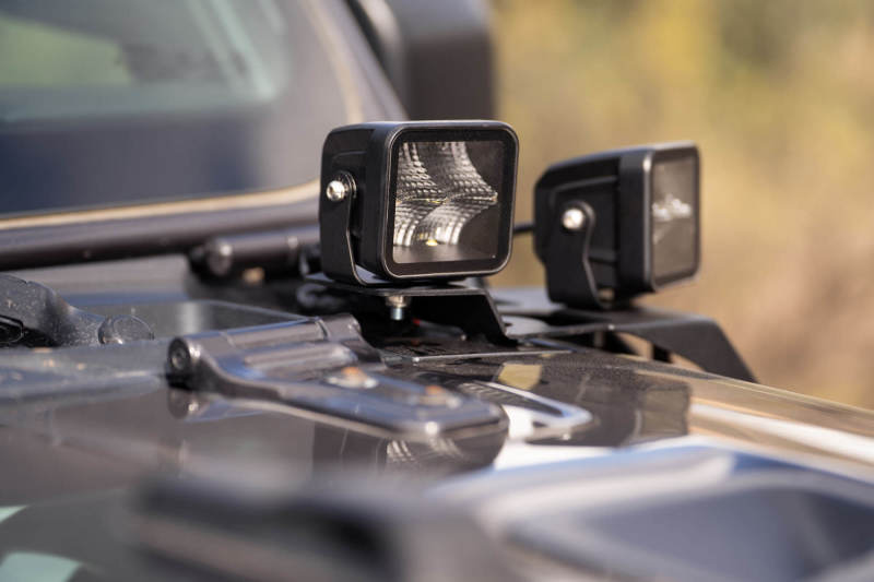 DV8 Offroad 18-25 Jeep Gladiator JT Cowl Light Bar Bracket LBJL-04