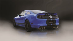 Corsa 13-13 Ford Mustang Shelby GT500 5.8L V8 Polished Sport Axle-Back Exhaust - eliteracefab.com