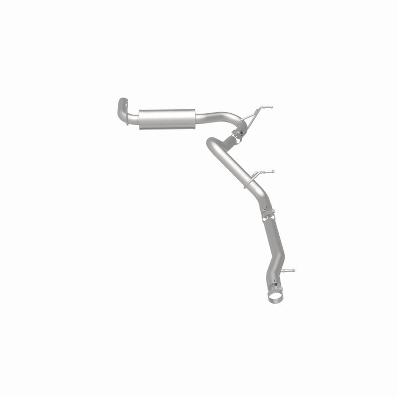 MagnaFlow 12-14 Jeep Wrangler 3.6L Single Straight Rear P/S Exit Stainless C/b Perf Exhaust-Comp Magnaflow