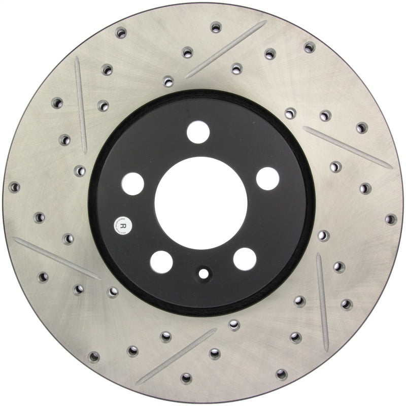 StopTech Slotted & Drilled Sport Brake Rotor - eliteracefab.com