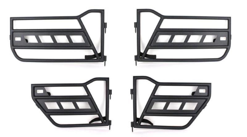 Fishbone Offroad 07-18 Jeep Wrangler JK 4 Door Front/Rear Tube Doors - eliteracefab.com