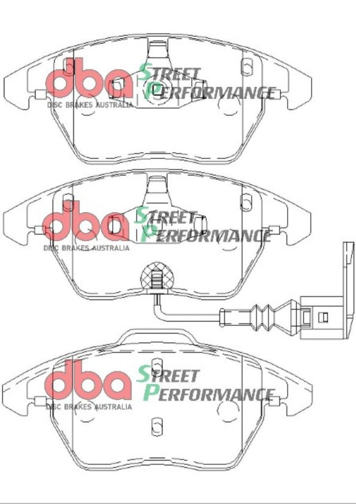 DBA Street Performance Front Brake Pads - DB1849SP