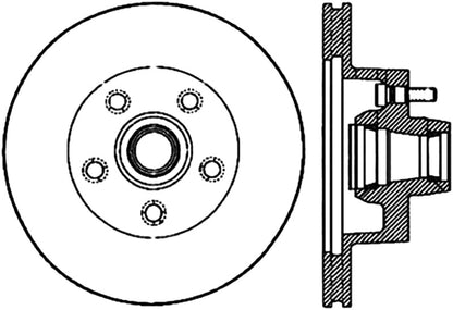 StopTech Slotted & Drilled Sport Brake Rotor Stoptech