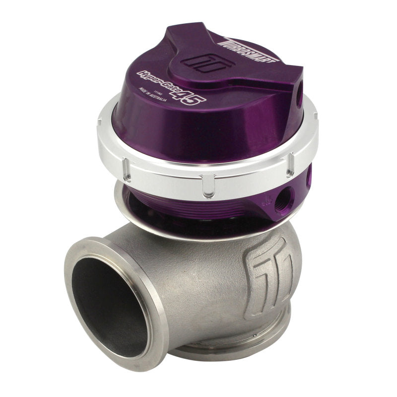 Turbosmart GenV HyperGate45 14psi External Wastegate, Purple - TS-0553-1013