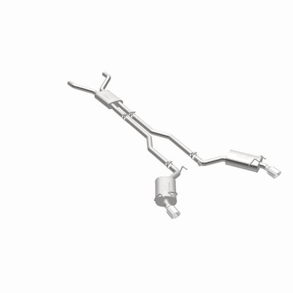 MagnaFlow Cat-Back Stainless Dual Split Rear Exit 4in Polished Tips 11-15 Chevy Camaro 3.6L V6 Magnaflow