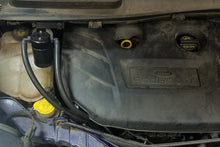 Load image into Gallery viewer, J&amp;L 13-18 Ford Escape 2.0 EcoBoost 2.0 Oil Separator 3.0 Passenger Side - Black Anodized - eliteracefab.com