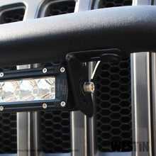 Load image into Gallery viewer, Westin 07-18 Jeep Wrangler JK / 18-22 Jeep Wrangler JL WJ2 LED Brackets - Tex. Blk