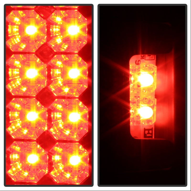 Spyder Ford F150 side 97-03/F250 Super Duty 99-07 LED Tail Lights Blk Smke ALT-YD-FF15097-LED-BSM - eliteracefab.com